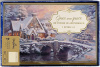  Christmas Cards - Thomas Kinkade Grace and Peace Be Yours (Box of 18) - CMS